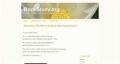 Desktop Screenshot of bookstudy.org
